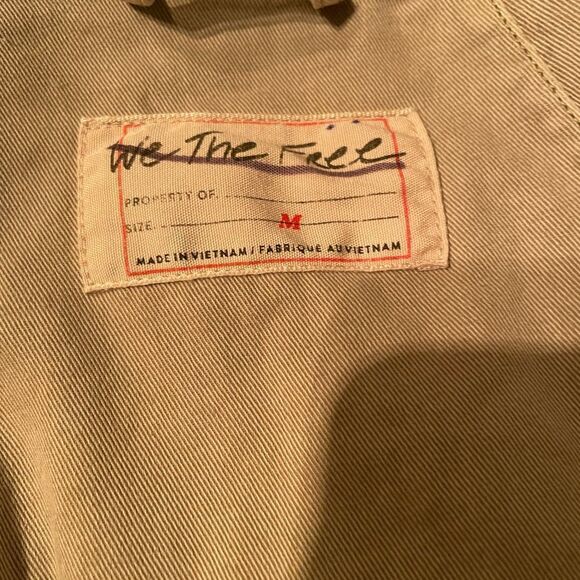 NEW! Free People Carmen Moto Cotton Jacket, size M New with Out tag - Picture 9 of 9